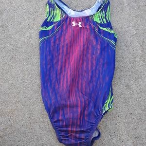 Extreme rare child large under armour leotard
